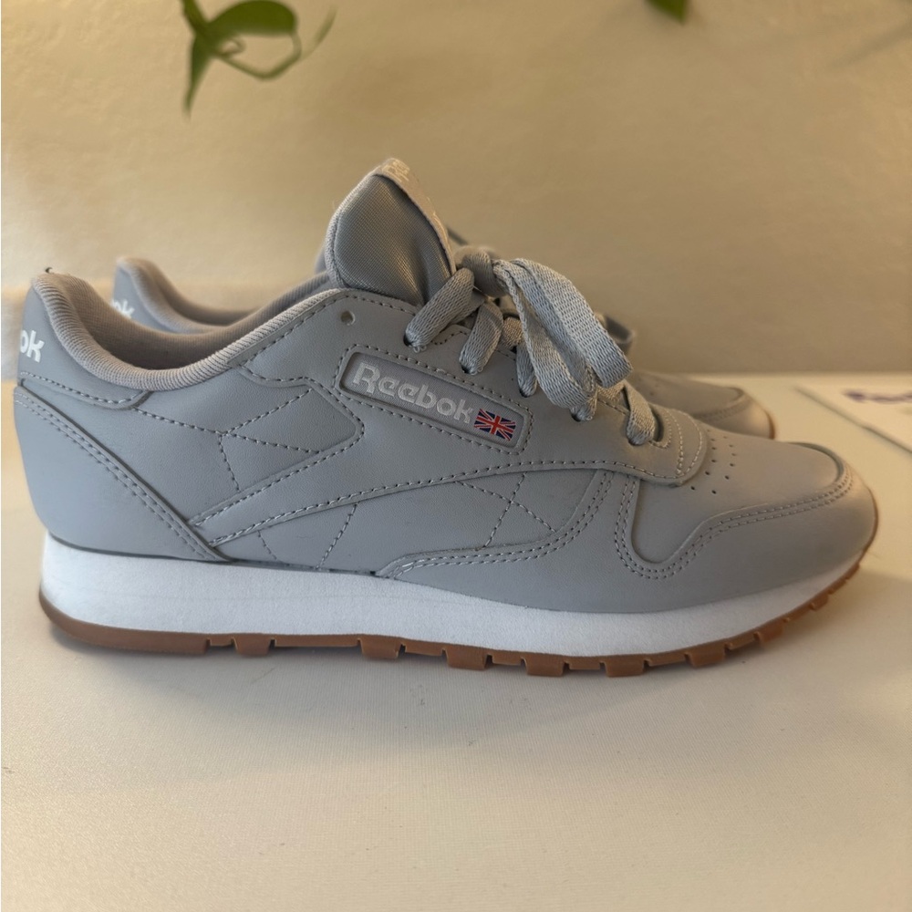 Reebok Classic Leather Sneakers - Light Gray